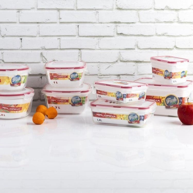 Pojemnik na żywność Florina Fresh Box prostokątny 1,3 litry