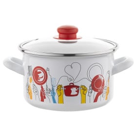Garnek emaliowany 2,6 L...