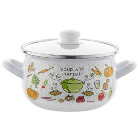 Garnek emaliowany 4.2 L z...