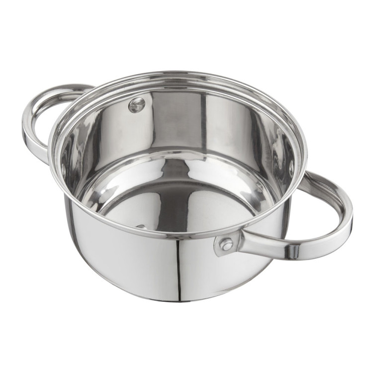 Garnek stalowy nierdzewny 2,9 L Florina Maestro 20 cm indukcja gaz