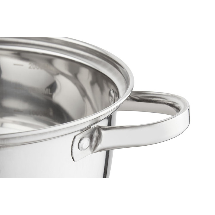 Garnek stalowy nierdzewny 3,9 L Florina Maestro 22 cm indukcja gaz