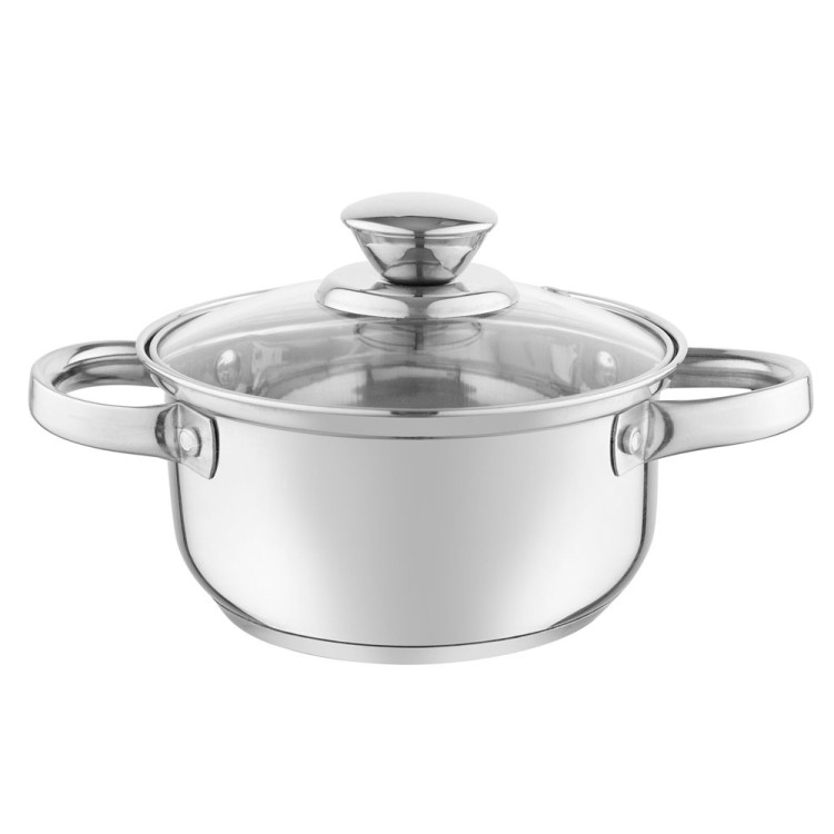 Garnek stalowy nierdzewny 5 L Florina Maestro 24 cm indukcja gaz