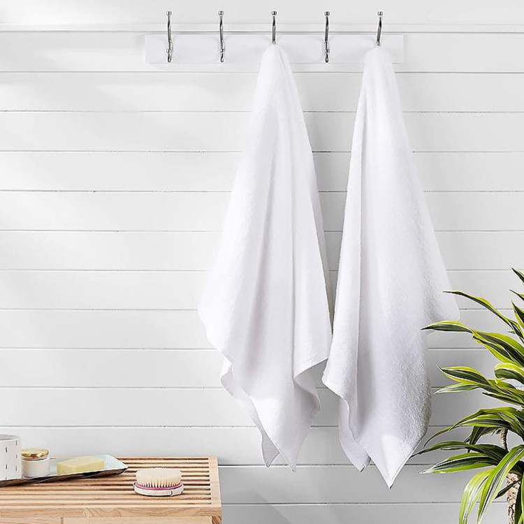 Ręcznik hotelowy mięsisty 40x80 gruby chłonny frotte biały do spa