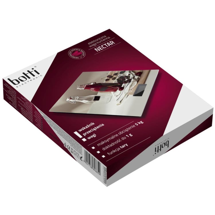 Elektroniczna waga kuchenna Botti Electronic Nectar - do 5kg dokładność do 1g