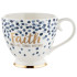 Kubek na nóżce Florina Mare Faith 440 ml porcelana