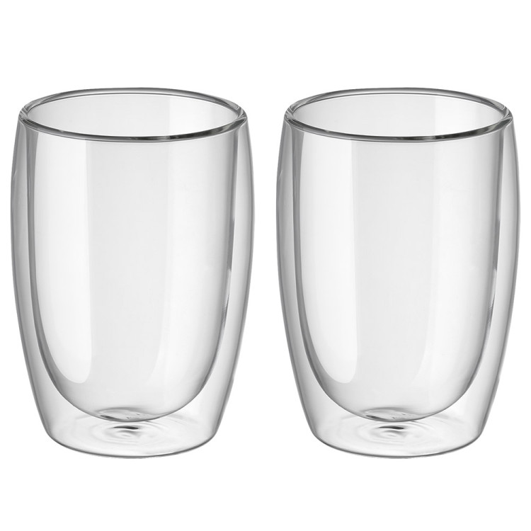 Szklanki termiczne do kawy latte 2x350 ml 2x300 ml oraz 2x270 ml MG Home Dolce zestaw 6 sztuk