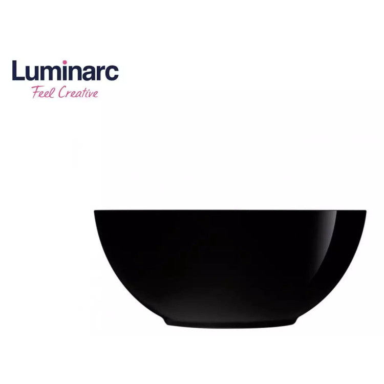 Salaterka miska Diwali Luminarc 18 cm czarna Salaterka miska Diwali Luminarc 18 cm czarna