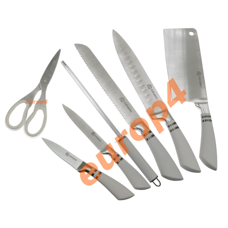 Zestaw noży stalowych Edenberg EB 906 kuchenne stojak metal, komplet Zestaw noży stalowych Edenberg EB 906 kuchenne stojak metal, komplet