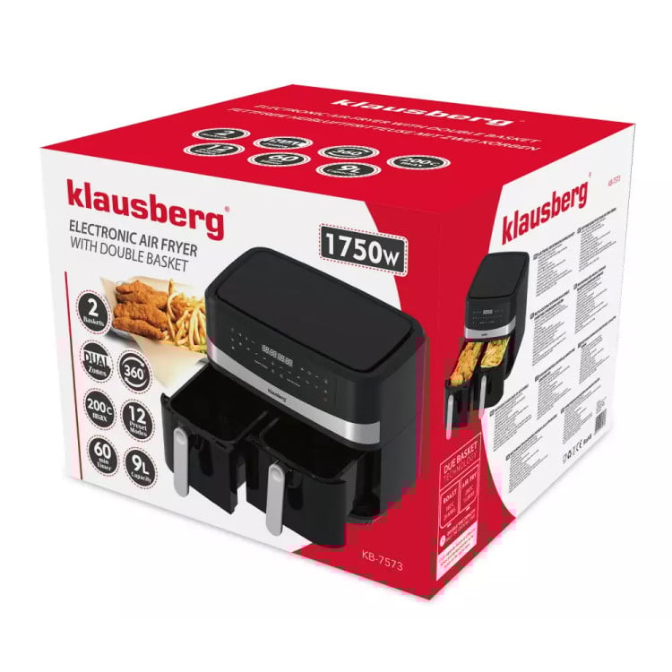 Frytkownica podwójna Klausberg KB 7573 1750W