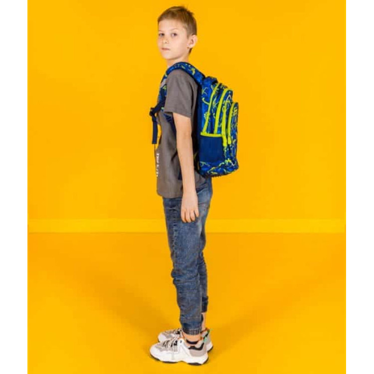 Plecak szkolny 3 komorowy 39x28x15 cm Astrabag Dinos AB420