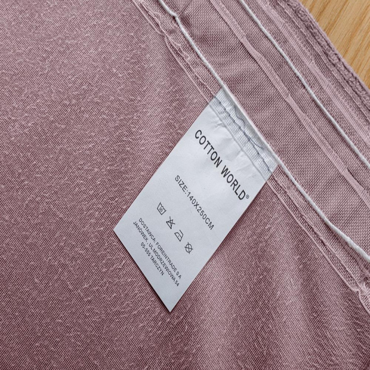 Zasłony zaciemniające na taśmie Cotton World Velvet na taśmie 140x250 cm ciemny róż