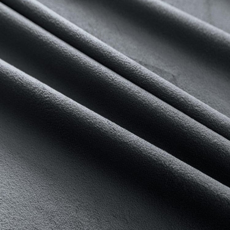 Zasłony zaciemniające na taśmie Cotton World Velvet na taśmie 140x250 cm stalowe