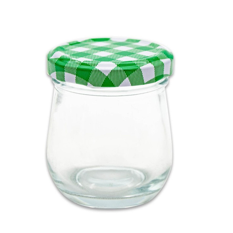 Słoiki baryłkowe na przetwory 250 ml zestaw 8 sztuk weki z pokrywkami TR-GJ-250