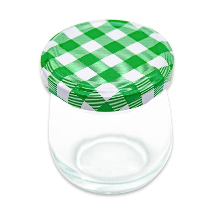 Słoiki baryłkowe na przetwory 380 ml zestaw 8 sztuk weki z pokrywkami TR-GJ-380