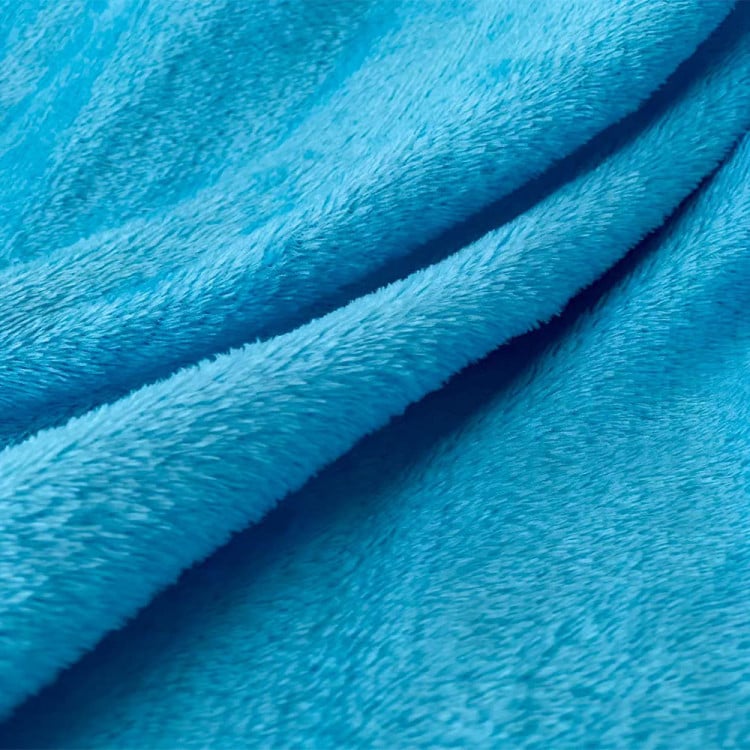 Koc 160x200 cm mikrofibra Cotton World miękki ciepły pled narzuta na łóżko turkusowy