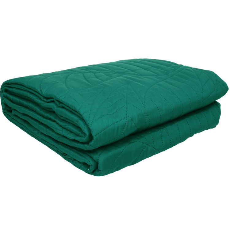 Narzuta na łóżko pikowana 170x210 cm Cotton World zielona 2622