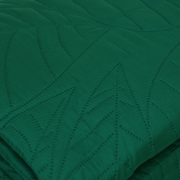 Narzuta na łóżko pikowana 170x210 cm Cotton World zielona 2622