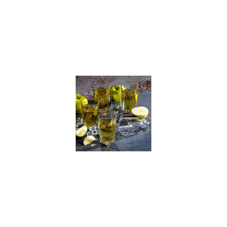 Szklanki wysokie do napojów 440 ml Galicja Falco 24982 zestaw 6 szklanek