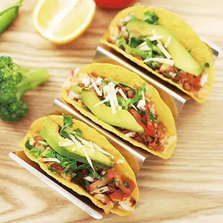 Stojak do serwowania Tacos stalowy uchwyt Kinghoff KH 1804