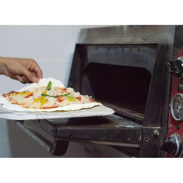 Łopatka do pizzy stalowa szufla duża taca 30.5 cm kwadratowa Kinghoff KH 7641
