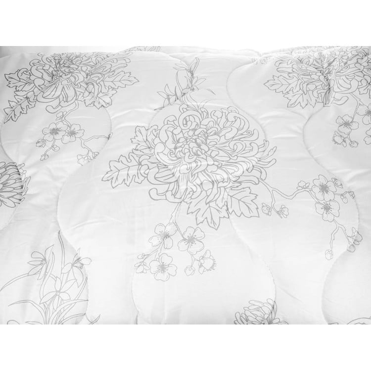 Kołdra 160x200 całoroczna mikrofibra Kwiaty antyalergiczna