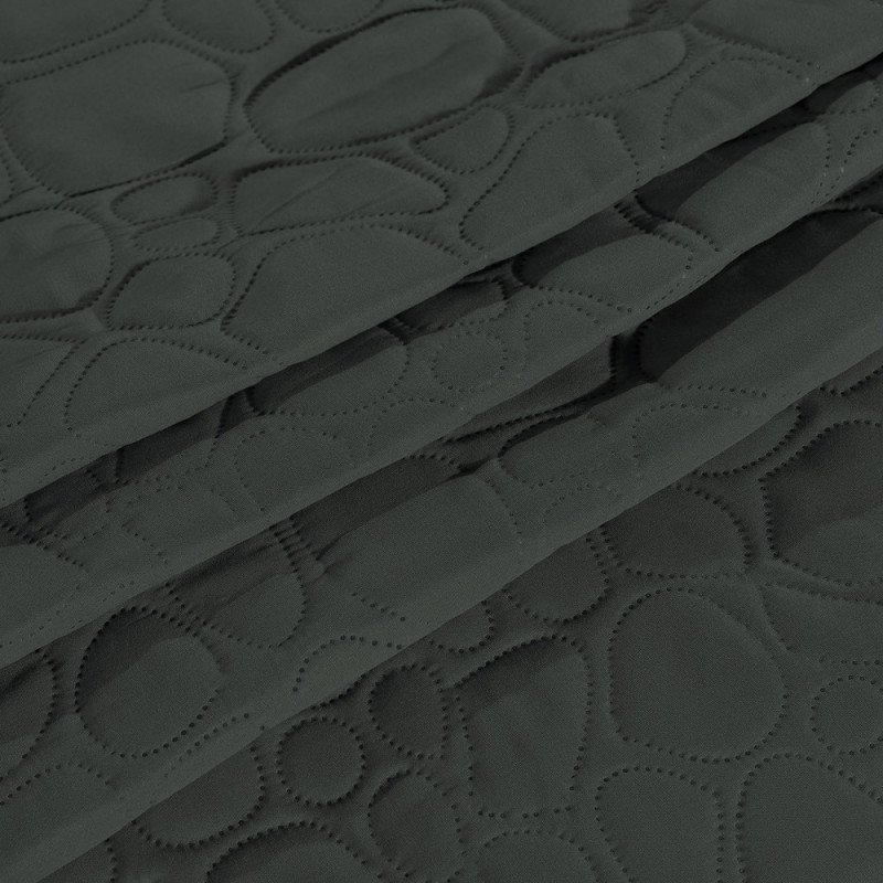 Narzuta na łóżko pikowana 170x210 cm Cotton World szara 2616