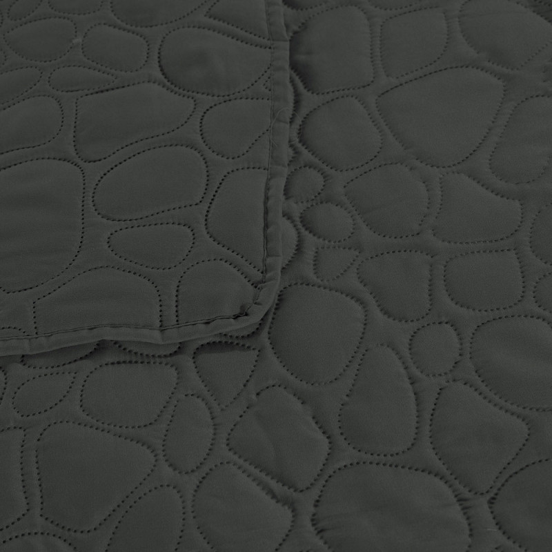 Narzuta na łóżko pikowana 200x220 cm Cotton World szara 2616