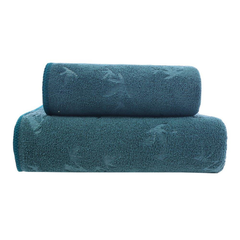 Komplet 6 ręczników kąpielowych 50x100 Cotton World zielone mikrofibra szybkoschnące