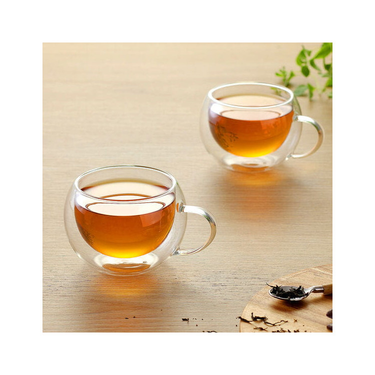 Szklanki termiczne RENZA do kawy 300 ml latte komplet 6 szt szklanek Szklanki termiczne RENZA do kawy 300 ml latte komplet 6 szt szklanek