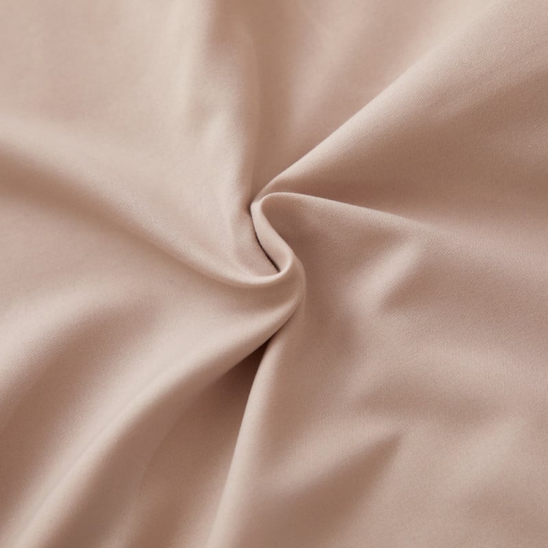 Pościel z falbanką 140x200 mikrofibra Cotton World 2 części 2592 beżowy