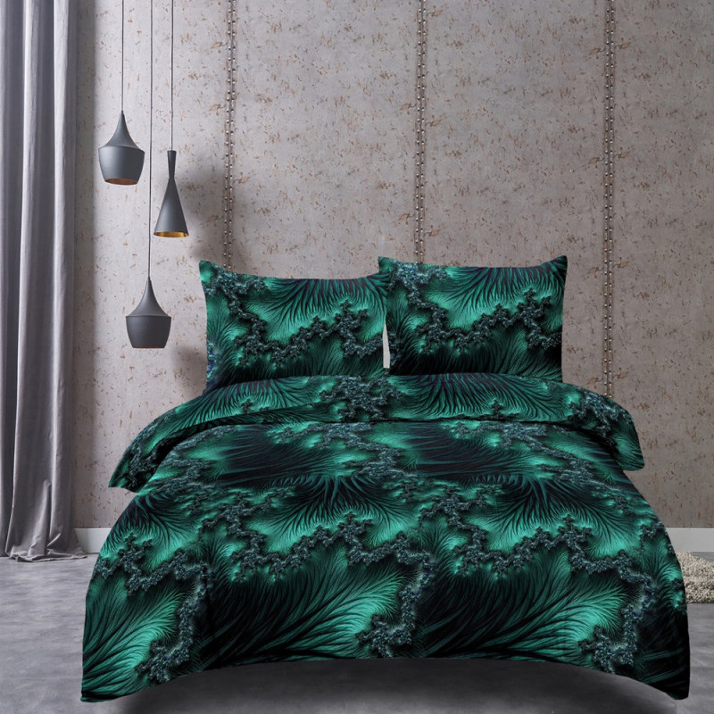 Pościel 140x200 bawełna satynowa Cotton World gruba 2 części 2545