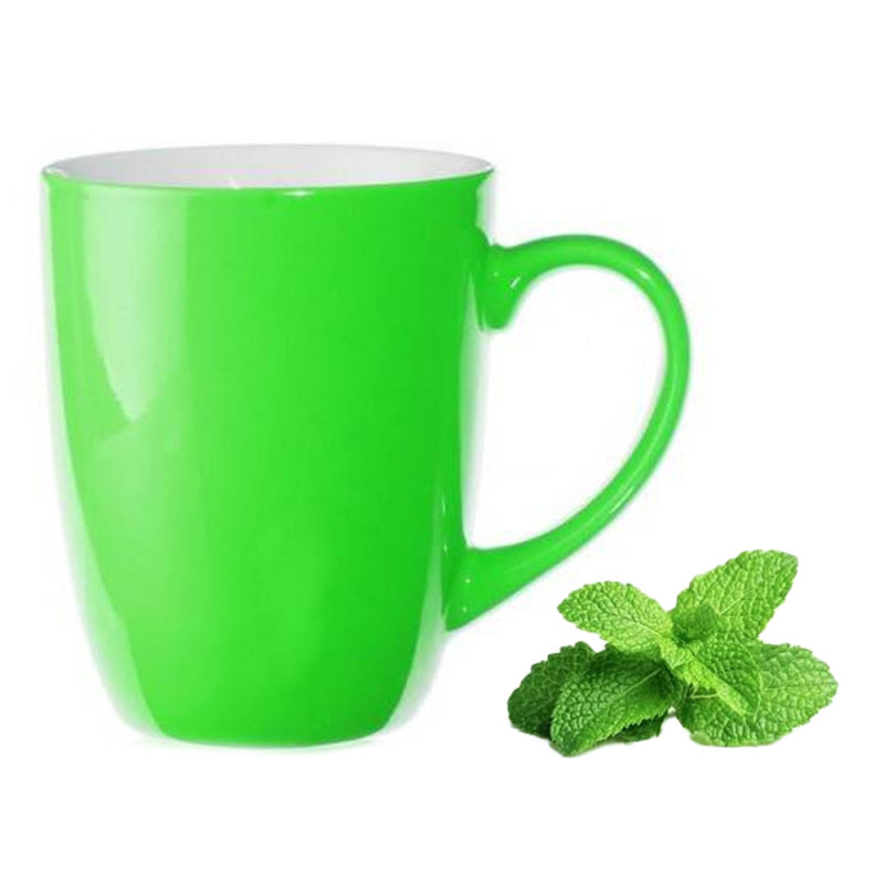Kubki ceramiczne 300 ml zestaw 6 sztuk zielone Bruno Glasmark