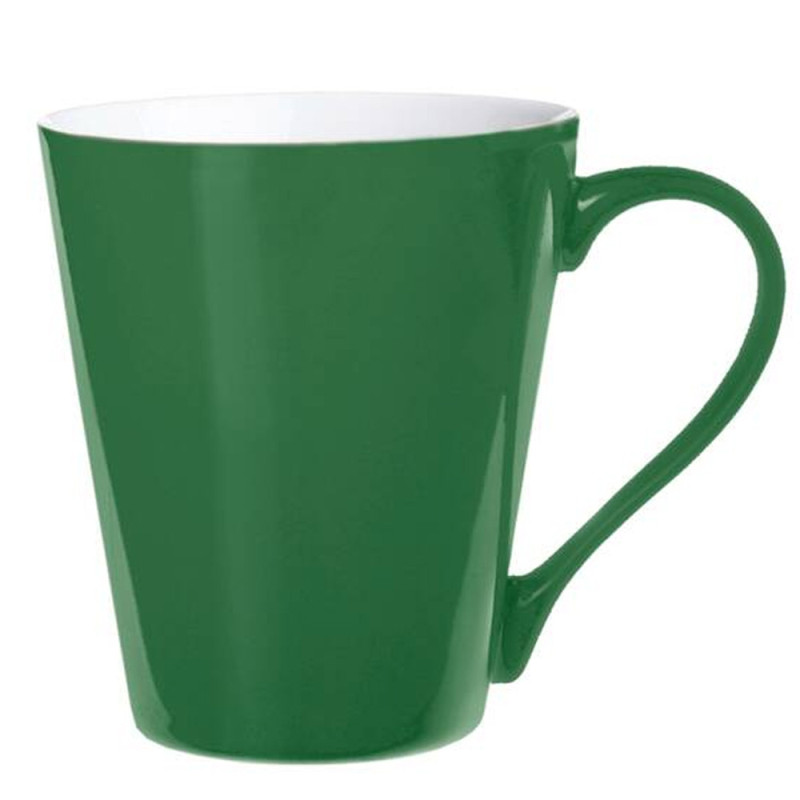 Kubki ceramiczne 250 ml zestaw 6 sztuk zielone Maja Glasmark