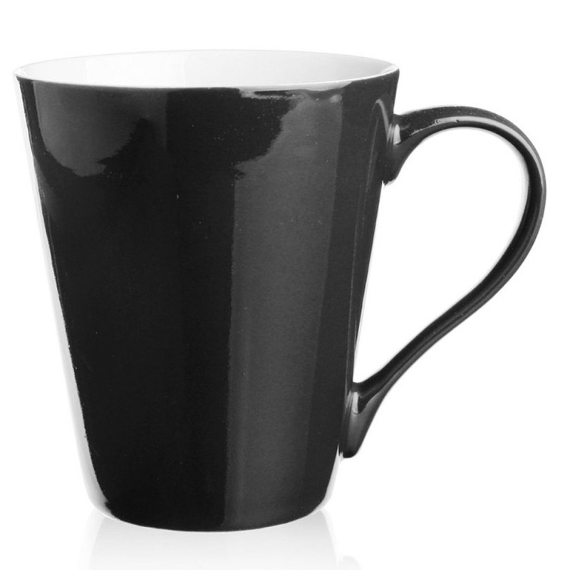 Kubki ceramiczne 250 ml zestaw 6 sztuk czarny Maja Glasmark