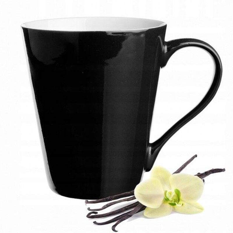 Kubki ceramiczne 250 ml zestaw 6 sztuk czarny Maja Glasmark