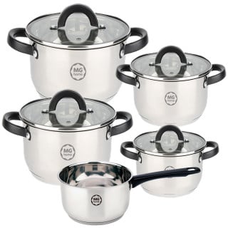 Zestaw garnków stalowych z...