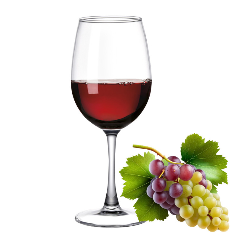 Kieliszki do wina 315 ml bezbarwne grube szkło Como MG Home