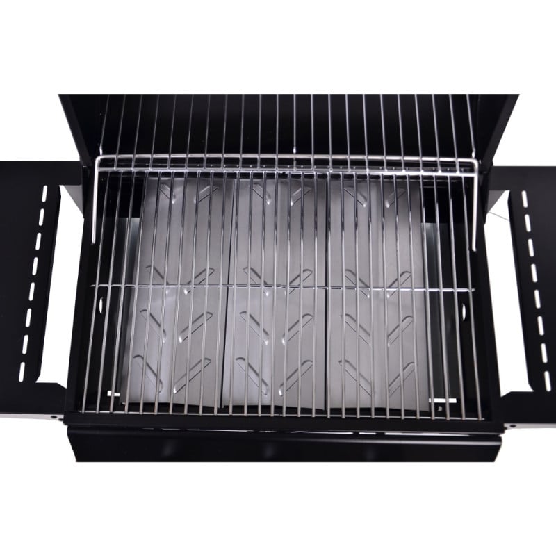 Grill gazowy ogrodowy 3-palnikowy 7.05 kW mocny MG Home stalowy ruszt