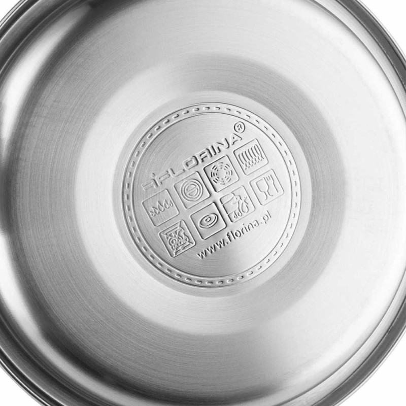 Czajnik tradycyjny nierdzewny Florina Natura 2.3L miętowy indukcja gaz