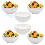 Salaterka porcelanowa biała 750 ml miska zestaw 6 sztuk bulionówka flaczarka Alis Bella Fiore Tragar 42400