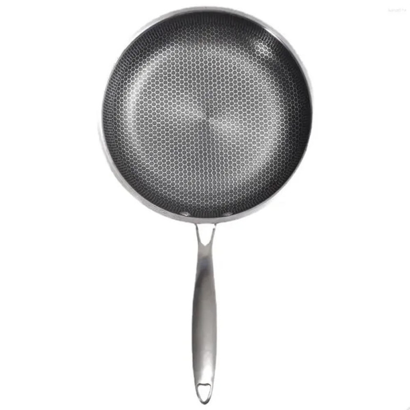 Patelnia stalowa 28 cm powłoka "plaster miodu" indukcja gaz Masterpan MP 2335