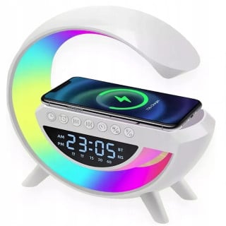 Lampka LED zegar z radiem...