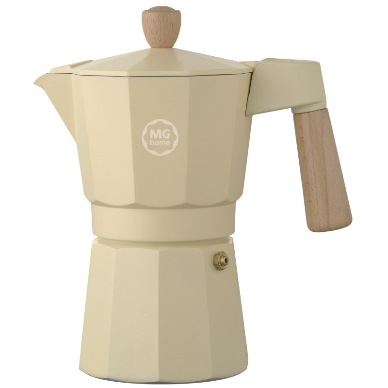 Kawiarka tradycyjna 300 ml MG Home Lungo zaparzacz ciśnieniowy do kawy na 6 filiżanek espresso