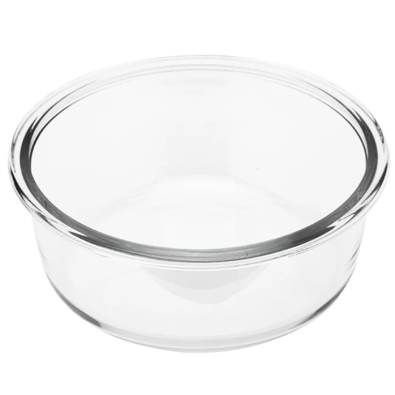 Pojemnik szklany 600 ml okrągły lunchbox Altom Fresh żaroodporny hermetyczny