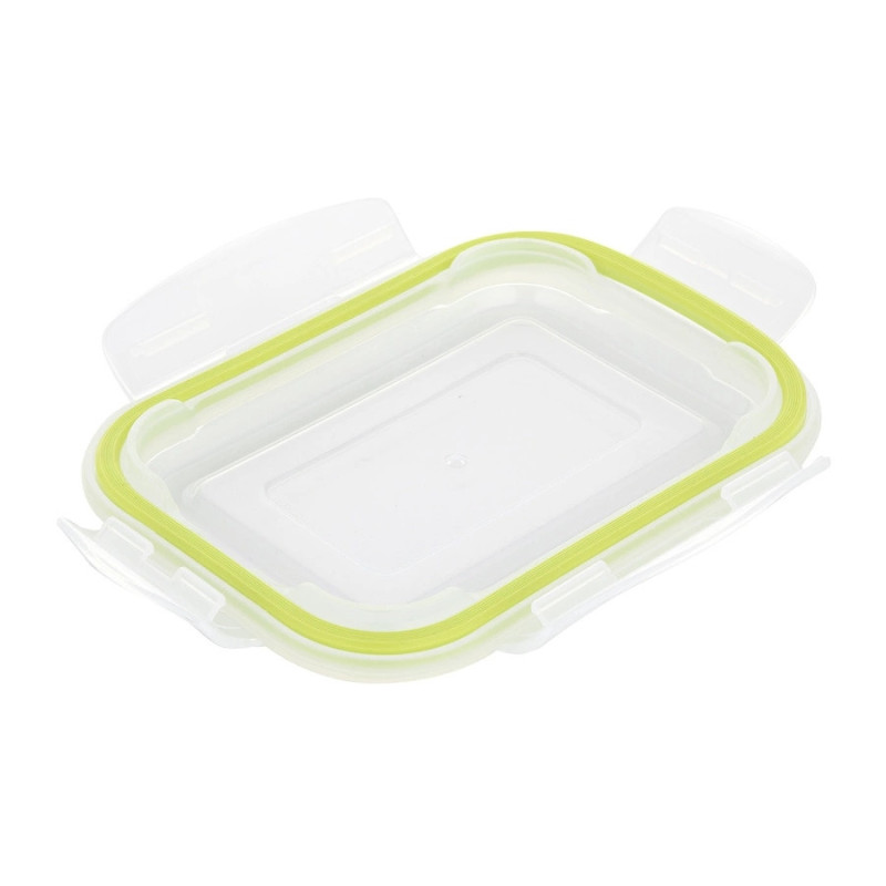 Szklany pojemnik 370 ml na żywność jedzenie Florina Frigo pudełko z pokrywką lunchbox prostokątny hermetyczny