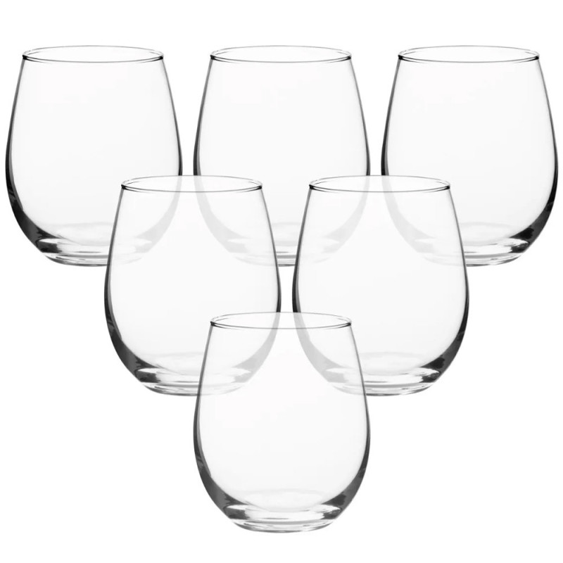 Szklanki do napojów drinków 390 ml zestaw 6 sztuk Altom Diamond