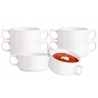 Bulionówka biała porcelana...