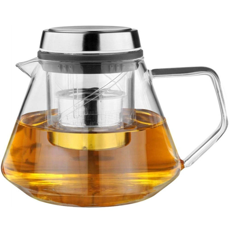Dzbanek z zaparzaczem 1000 ml szklany imbryk Florina Caryn