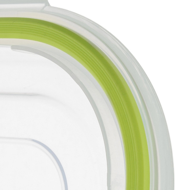 Pojemniki szklane okrągłe lunchbox Florina Frigo zestaw 3 sztuki żaroodporne hermetyczne 620 ml