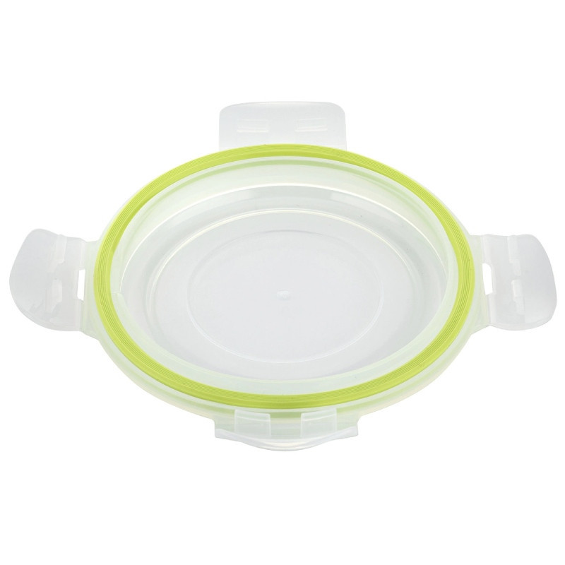 Pojemniki szklane okrągłe lunchbox Florina Frigo zestaw 3 sztuki żaroodporne hermetyczne 620 ml